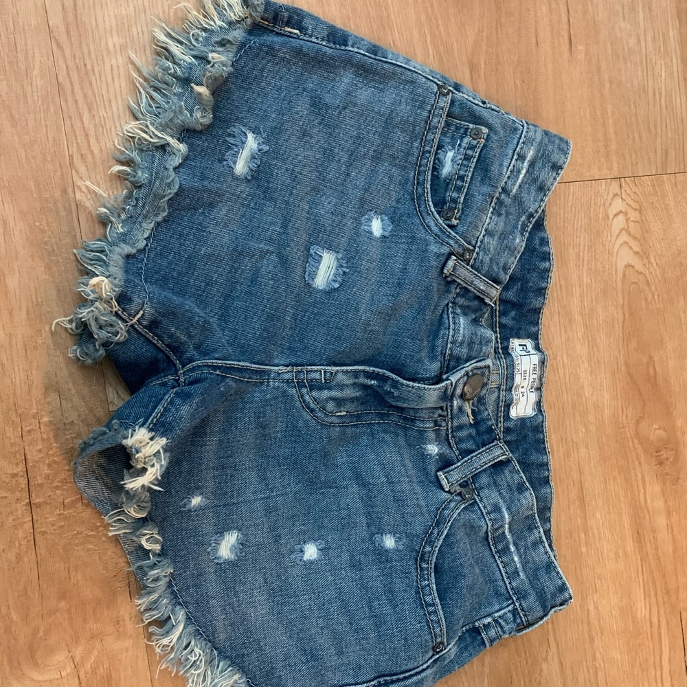Free People Jean shorts size 24